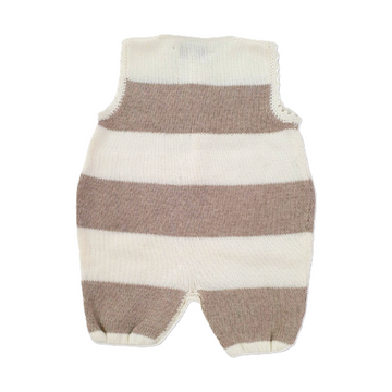 Tutina baby giromanica in filo cotone