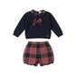 Completo Scozzese Check Bimba 2 pezzi