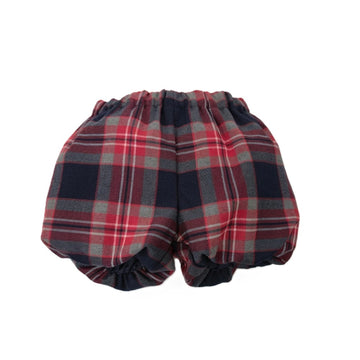 Completo Scozzese Check Bimba 2 pezzi
