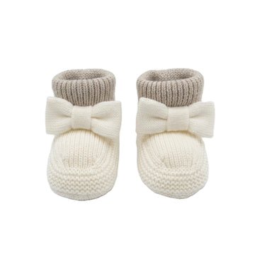 Set in lana nascita Neonata con Fiocco