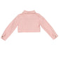 Giubbino girl corto denim con strass