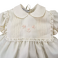 Abito Battesimale in organza seta e pizzo ricamo