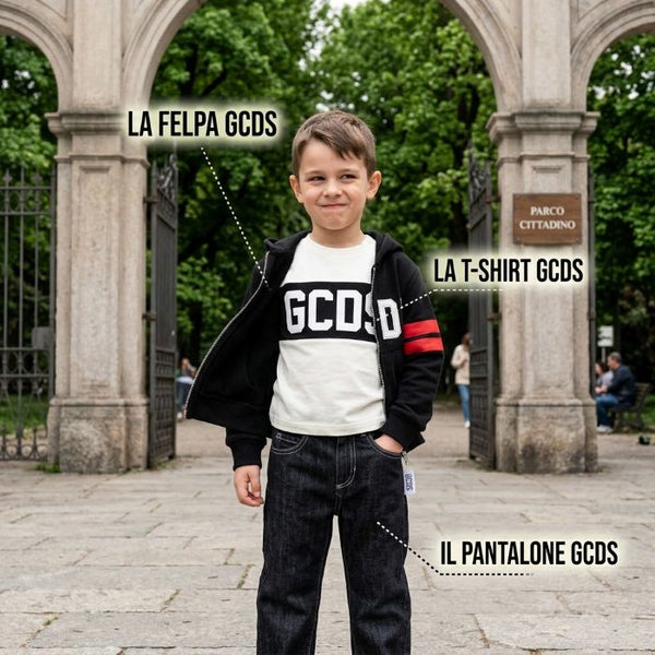 Jeans Baby Regular Logo Gcds