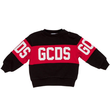 Felpa Baby Girocollo Band Logo GCDS