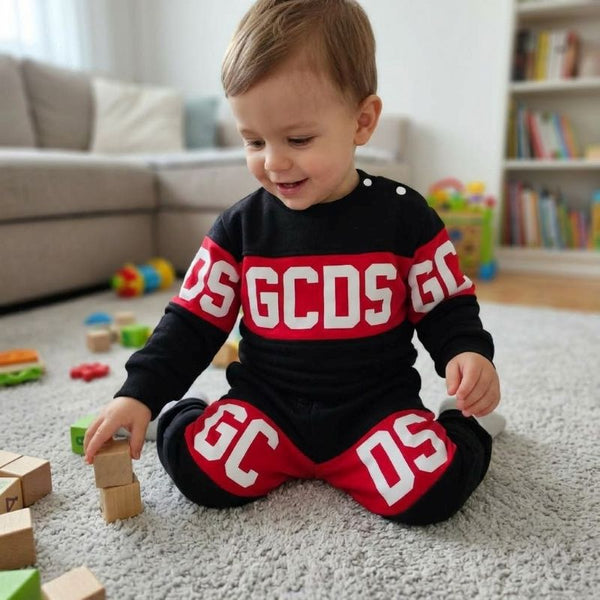 Felpa Baby Girocollo Band Logo GCDS