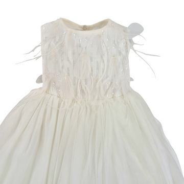 Abito Battesimale tulle e pailettes