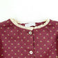 Blouse Bambina floreale con pizzo