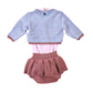 Completo neonata pura lana 3 pezzi