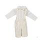 Completo battesimo neonato 4 pezzi