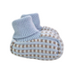 Scarpine neonato in pura lana quadretti