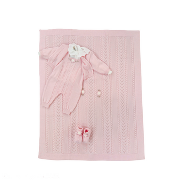 Set nascita neonata con salopette