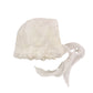 Pagliaccetto + cuffia neonata velluto raso
