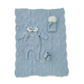 Set nascita con trecce ondulate