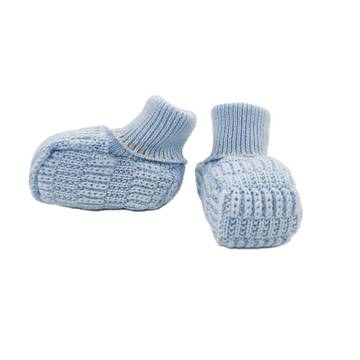Set lana nascita neonato con trecce
