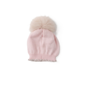 Set nascita lana neonata punto smock e roselline
