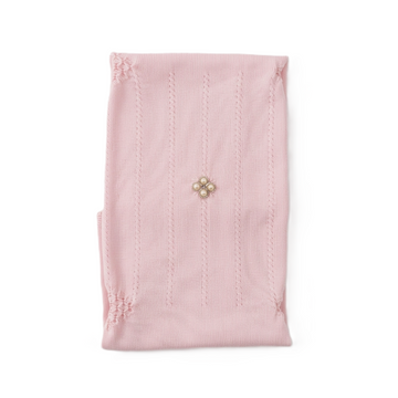 Set nascita lana neonata punto smock e roselline