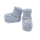 Set nascita in lana pagliaccetto punto smock