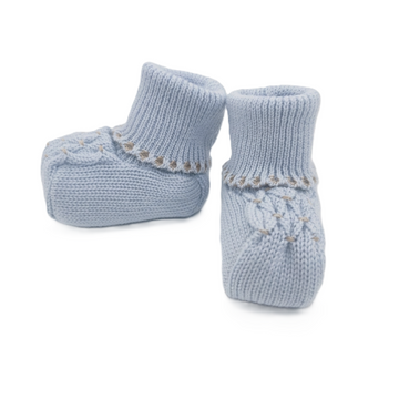 Set nascita in lana pagliaccetto punto smock
