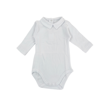 Body neonato cotone caldo c/colletto