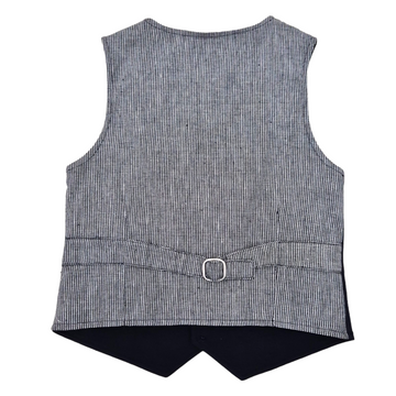 Gilet bimbo in cotone stretch