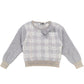 Maglia Bambina pura lana a quadri
