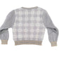 Maglia Bambina pura lana a quadri