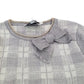 Maglia Bambina pura lana a quadri