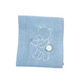 Copertina misto cashmere ricamo "Teddy"