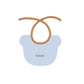 Bavetta cotone con logo ricamato