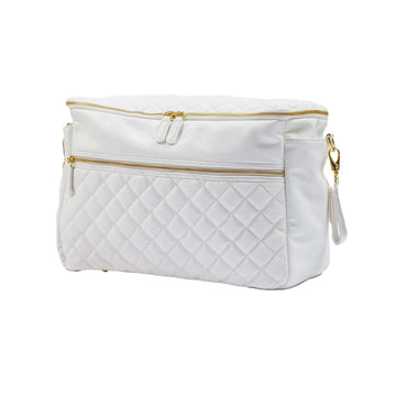 Borsa Baule neonati ecopelle trapuntato