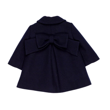 Cappottino Bimba con fiocco over