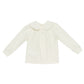 T-shirt Bimba jersey collo ricamo Teddy