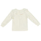 T-shirt Bimba jersey collo arricciato
