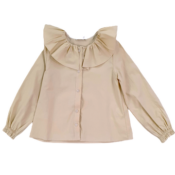 Camicia Girl collo ampio