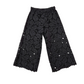 Pantalone girl in cotone pizzo sangallo