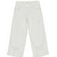 Pantalone Girl in cotone denim con strappo