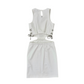 Abito Girl cut out con laccio lurex