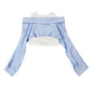 Top camicia Girl cotone Lù Lù