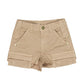 Shorts Girl cargo cotone denim