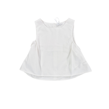 Top in cotone popeline Girl