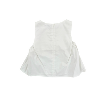 Top in cotone popeline Girl