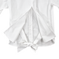 Camicia lunga bimba con fiocco