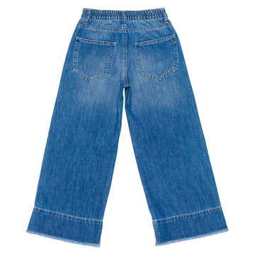 Jeans Girl Baggy con strass