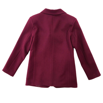 Giacca Girl un bottone bordeaux