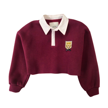 Felpa polo Girl corta felpata