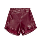 Shorts Girl in ecopelle