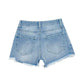 Short girl Jeans con frange