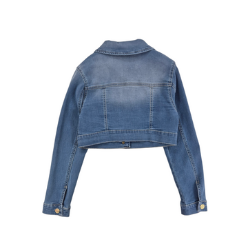 Giubbino Girl corto in Jeans