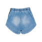 Shorts Girl denim con strass