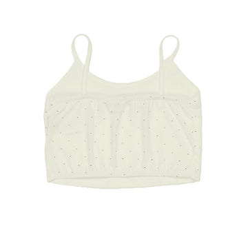 Top girl con strass